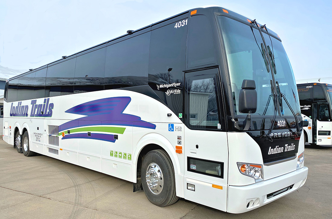 Indian Trails New Motorcoach